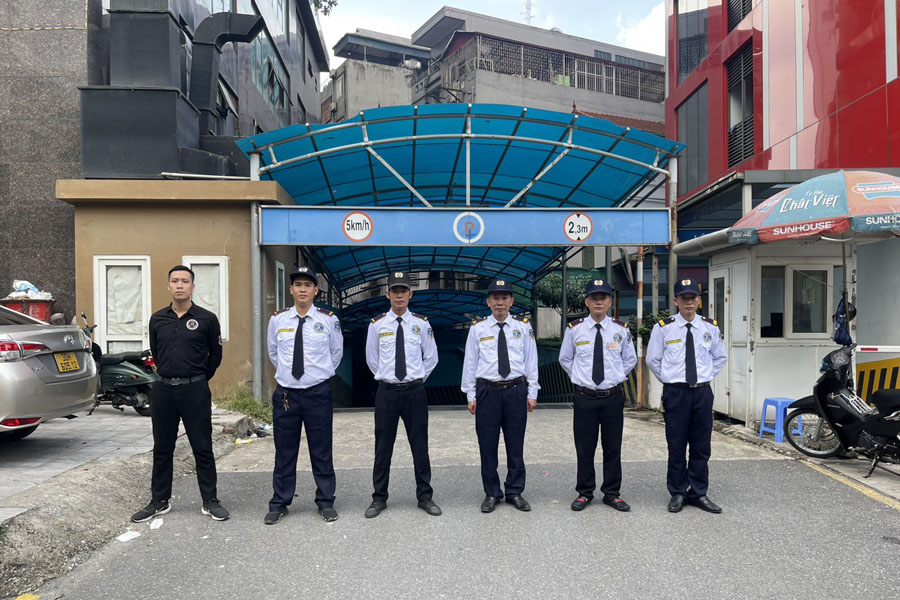 Nhân viên bảo vệ của TKD Security được đào tạo chuyên nghiệp
